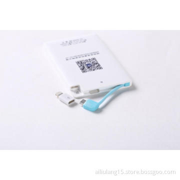 Portable Stand Card Power Bank for iPhone Android